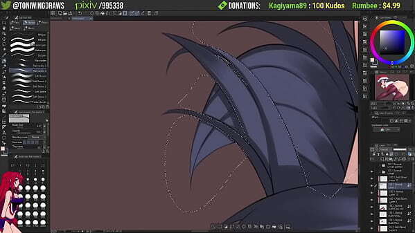 Stream Picarto ToniWing TrashMan (2022.12.18