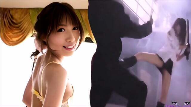 Maho Nishiura nutshots ASIAN LADY ballbusting balls