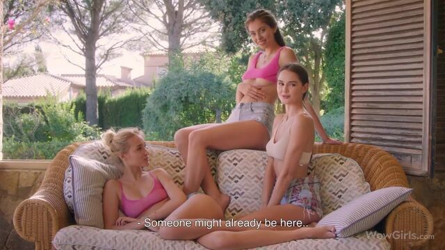  Alissa Foxy and Sonya Blaze are enjoying lesbian sex games 