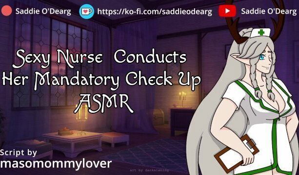 Sexy Nurse Conducts Mandatory Check ASMR