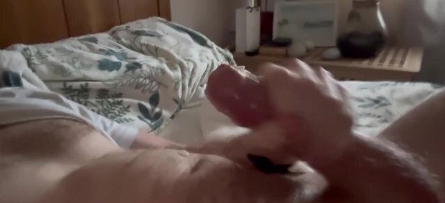 Wanking until cumming over tight stomach. dick jerked, masturbated