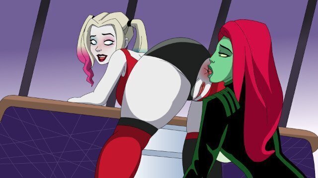 Harley Quinn Poison Rimjob