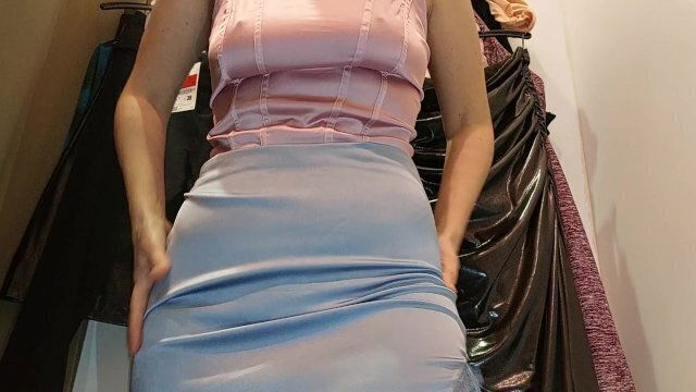 Sexy wife pussy hair, ass, tits. Naughty wife tries clothes naked.