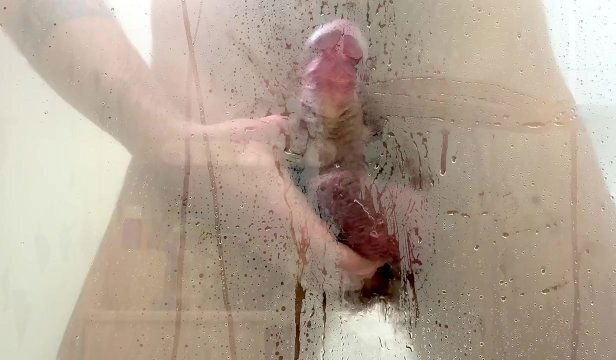 Washing soapy shower female full video hands with cumshot