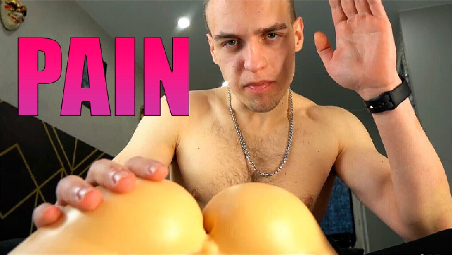 Slave Training SPANKING Prostate Stimulation