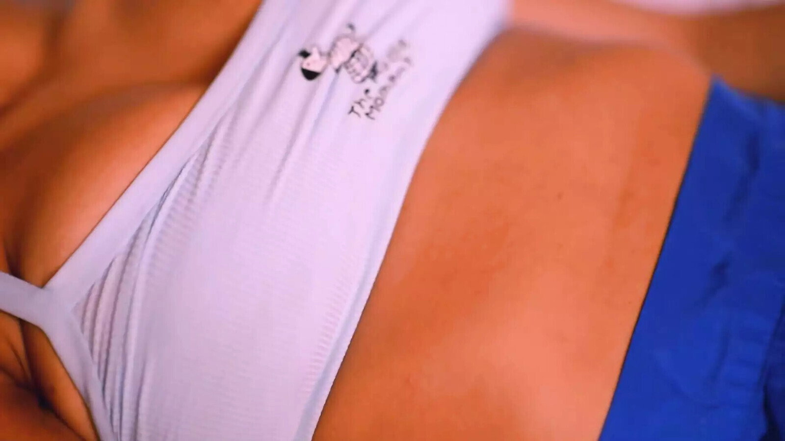 girlfriend boyfriend have room while their friends work dinner