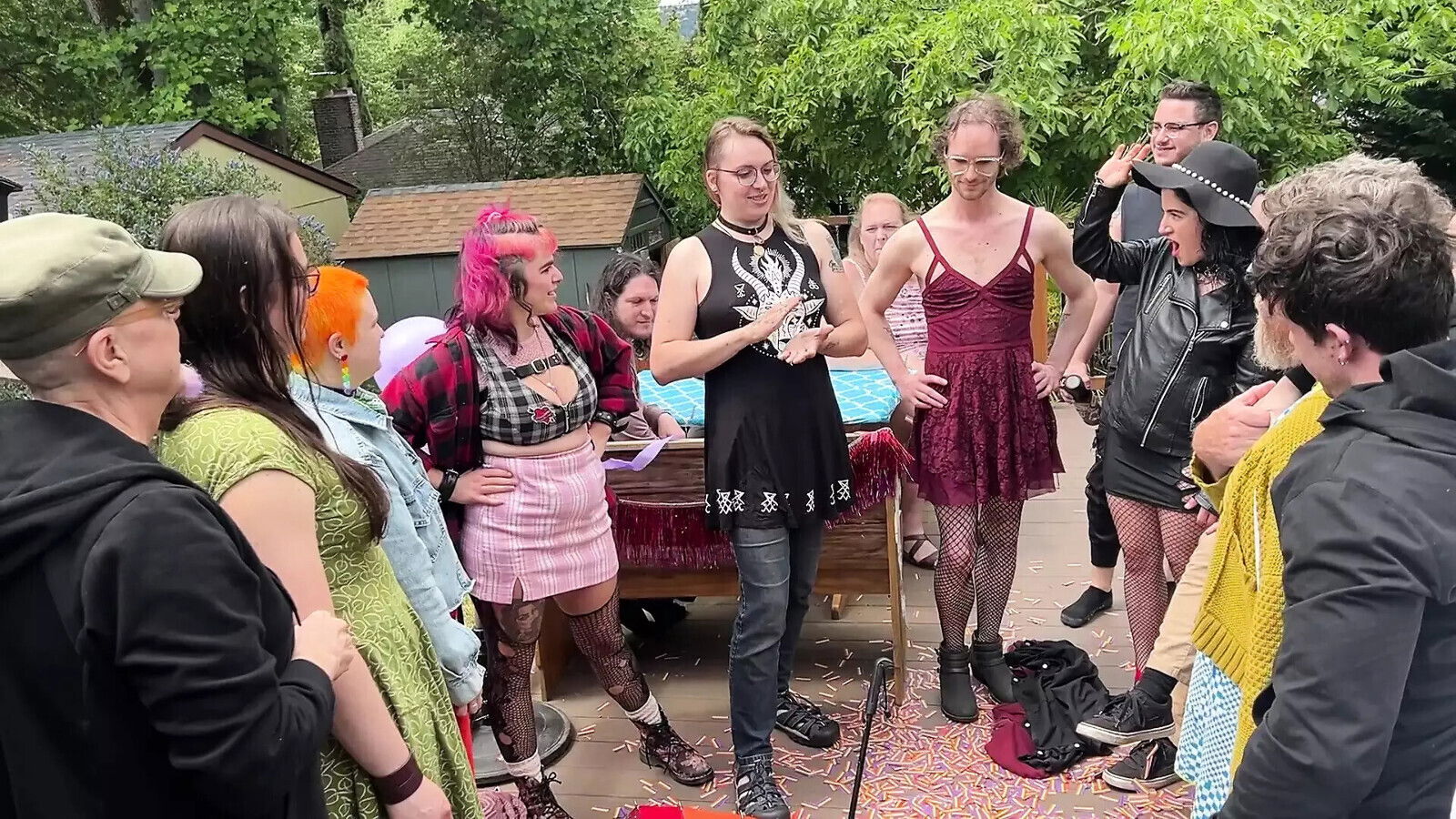 Gender Repeal Party Hardcore Orgy Fucking Celebrate Free Gender Expression Cliff Media