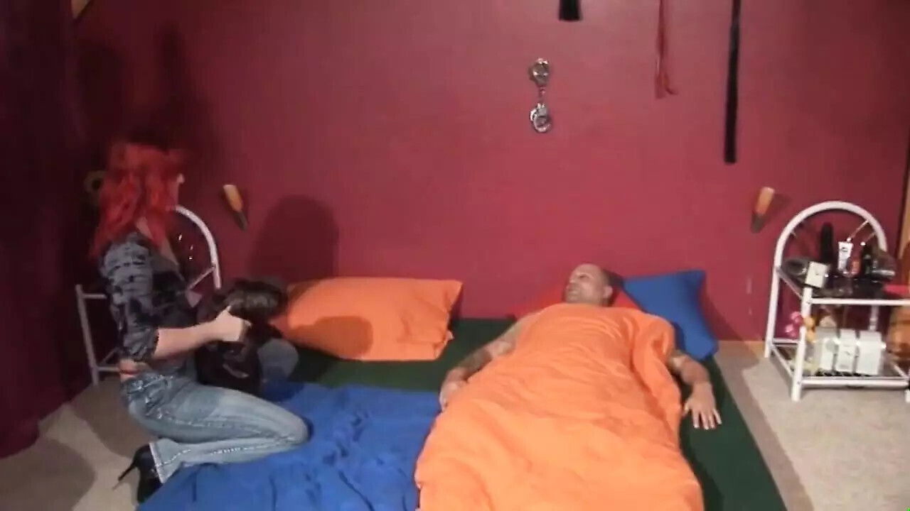 Depraved Redhead Housewife Gets Fucked Husband's Hard