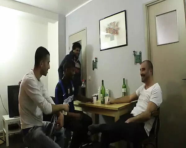 Pretty 30-year-old Fucked During Gang-bang!