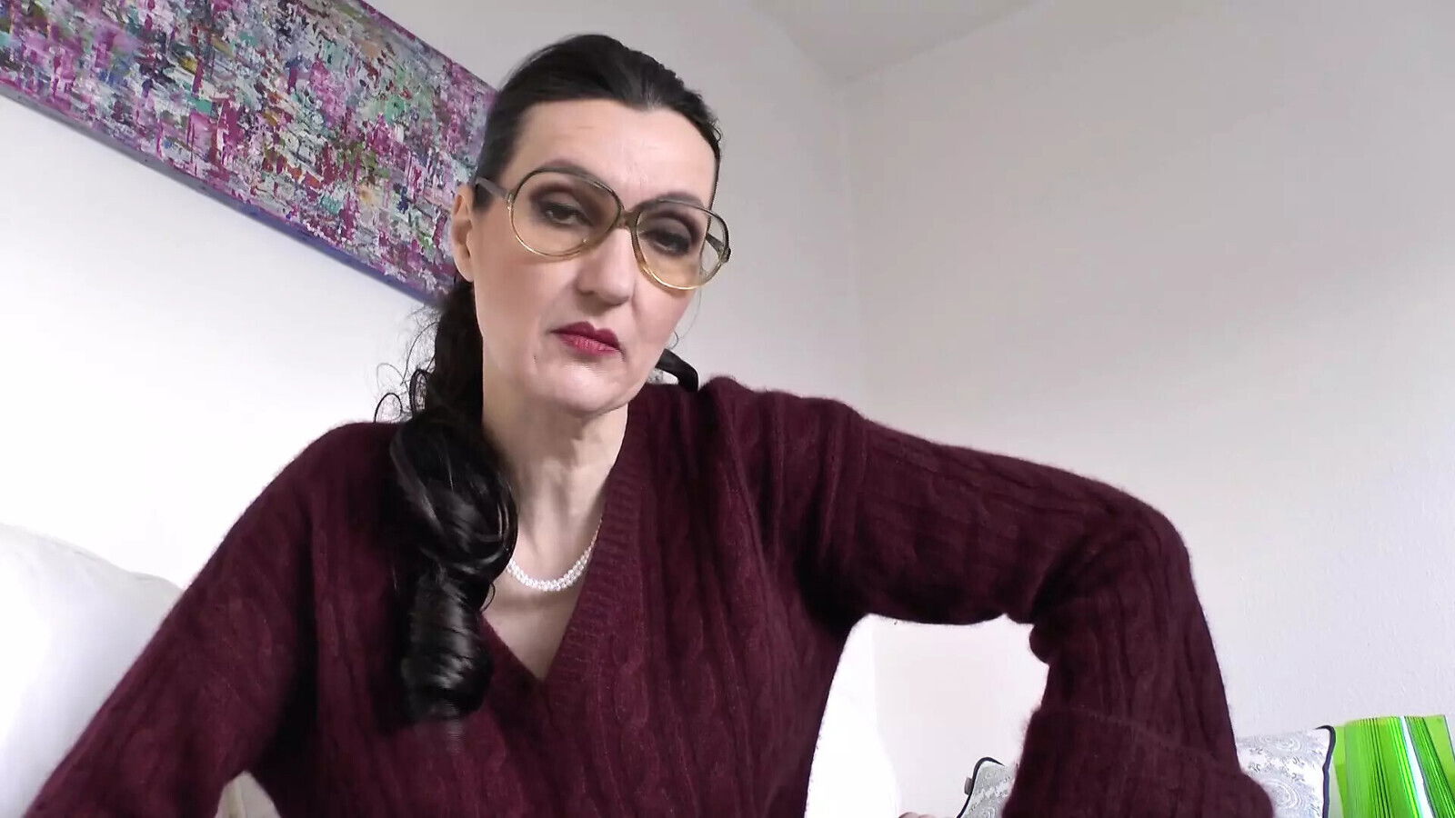 Strict Fucking Clamped Olfactory Holes, Smelling Cheesy Feet, JOI, Lady Victoria Valente