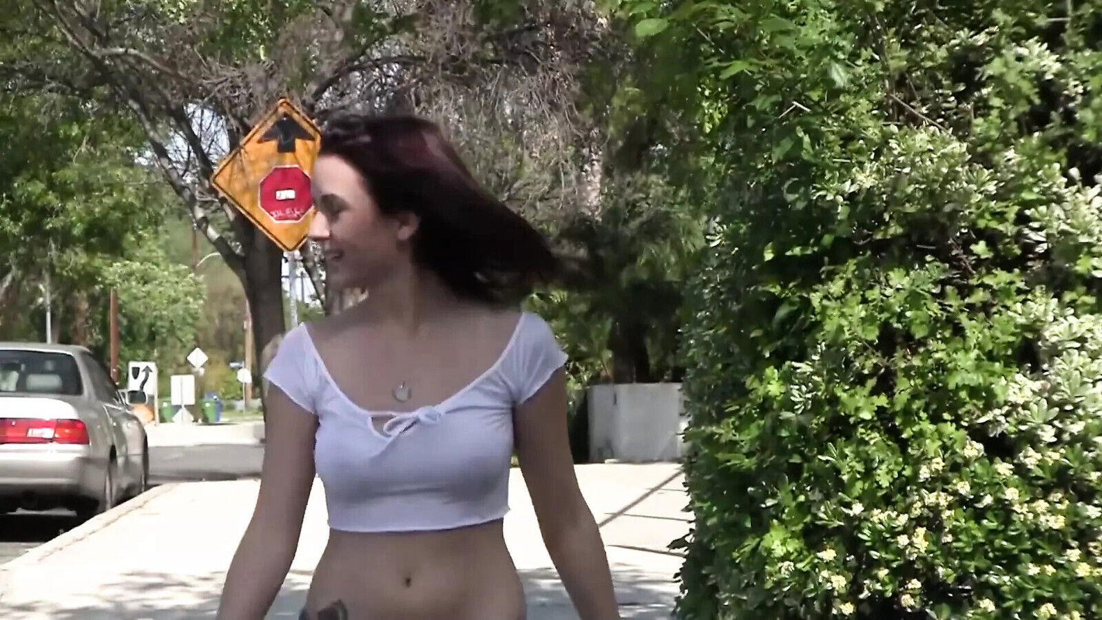 Meyers loves riding huge black satisfies horny pussy