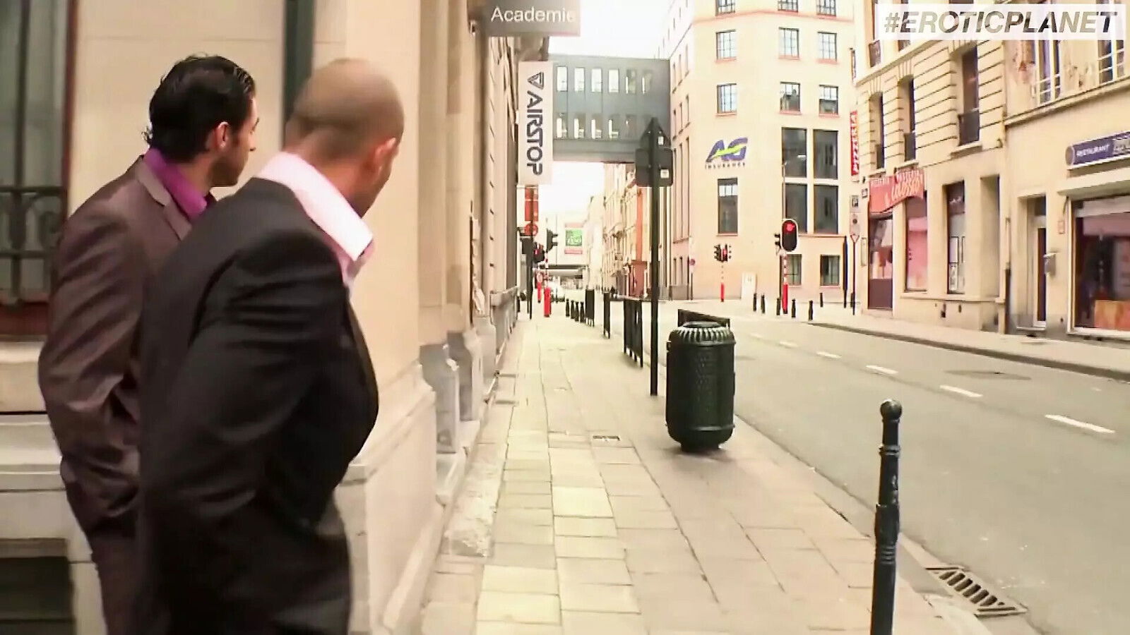 Hardcore double blowjob deepthroat