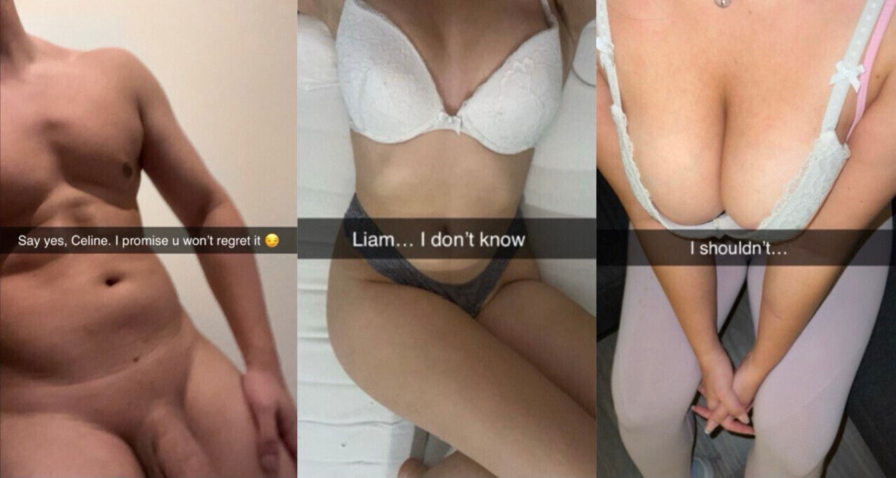 Husband Frequent Business Trips makes Lonely Wife Cheat Snapchat