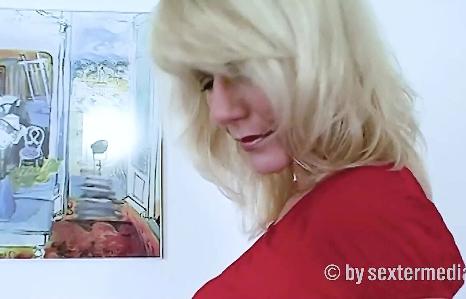 MILF Blonde Solo Photo Studio