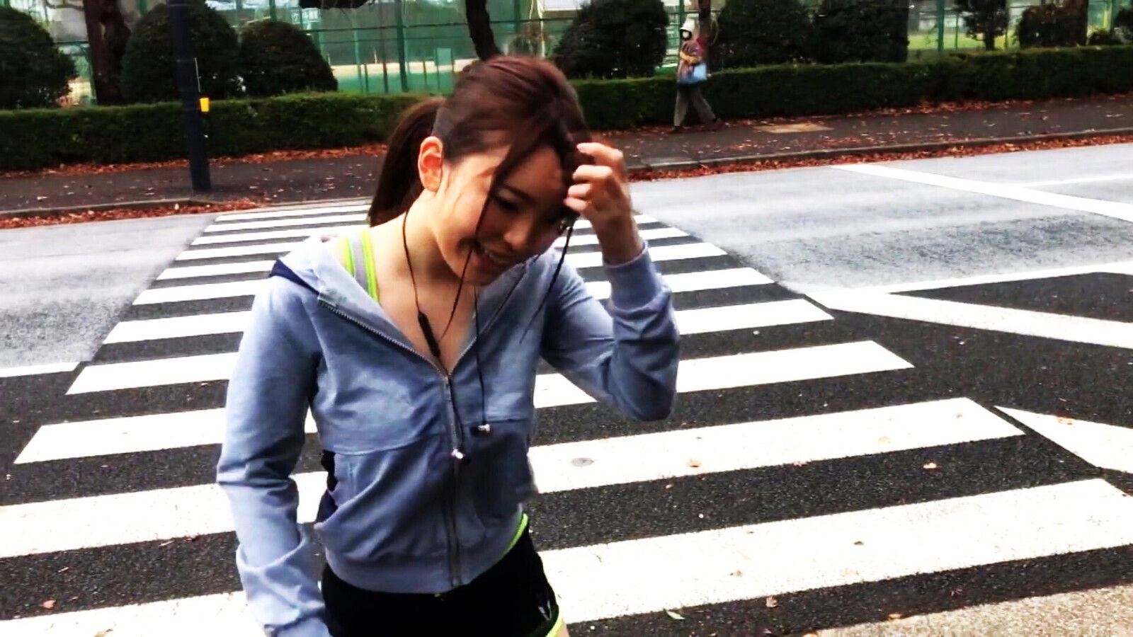 Look land beauty running Tokyo Succeeded until