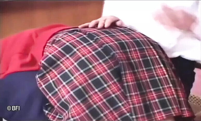 Naughty principal spanking blonde teens