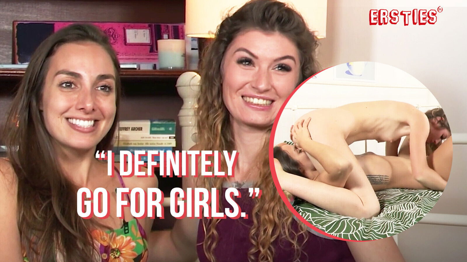 Ersties Lesbian Couple Candice Have Wild With Before Scissoring