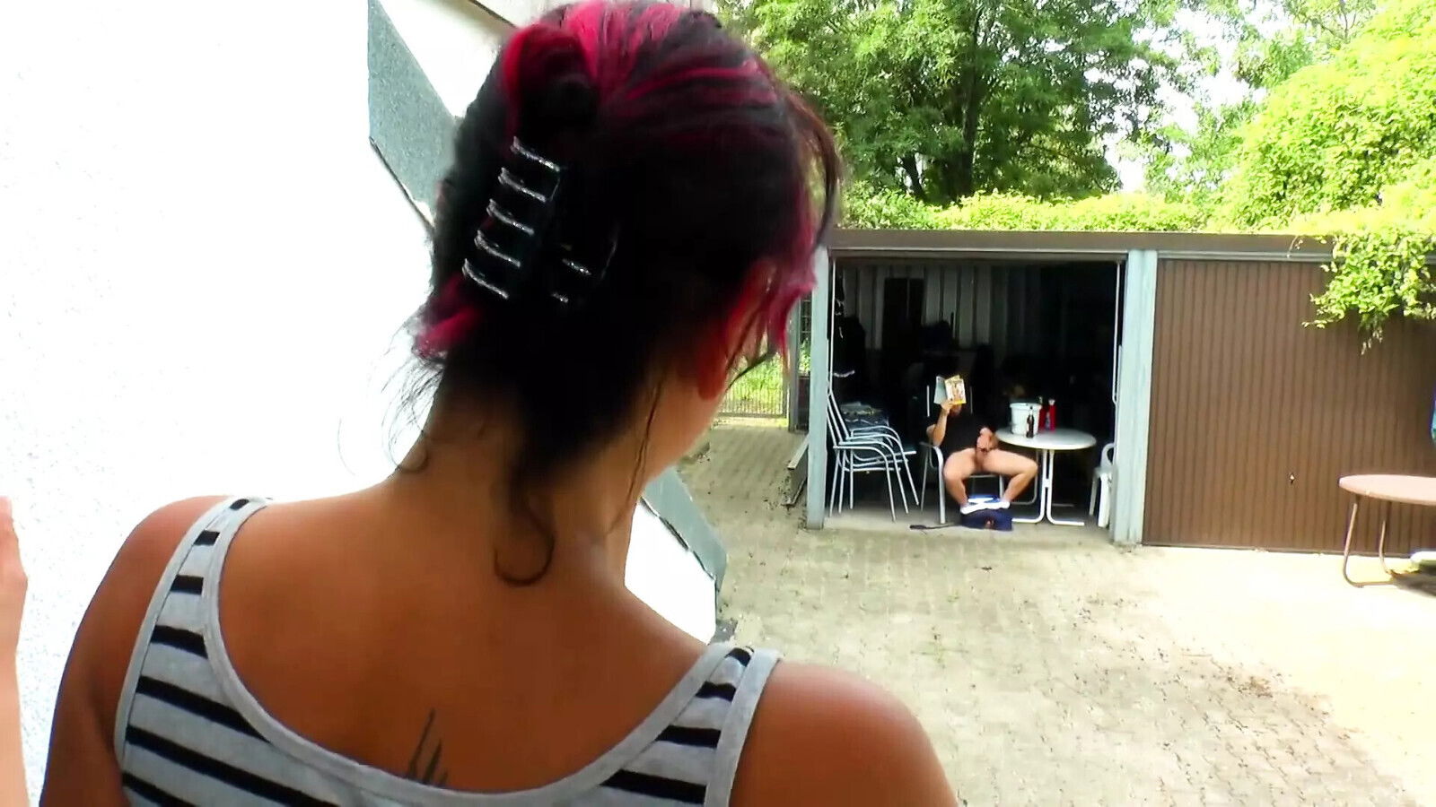 Janitor Schwuttke taking break always demand...