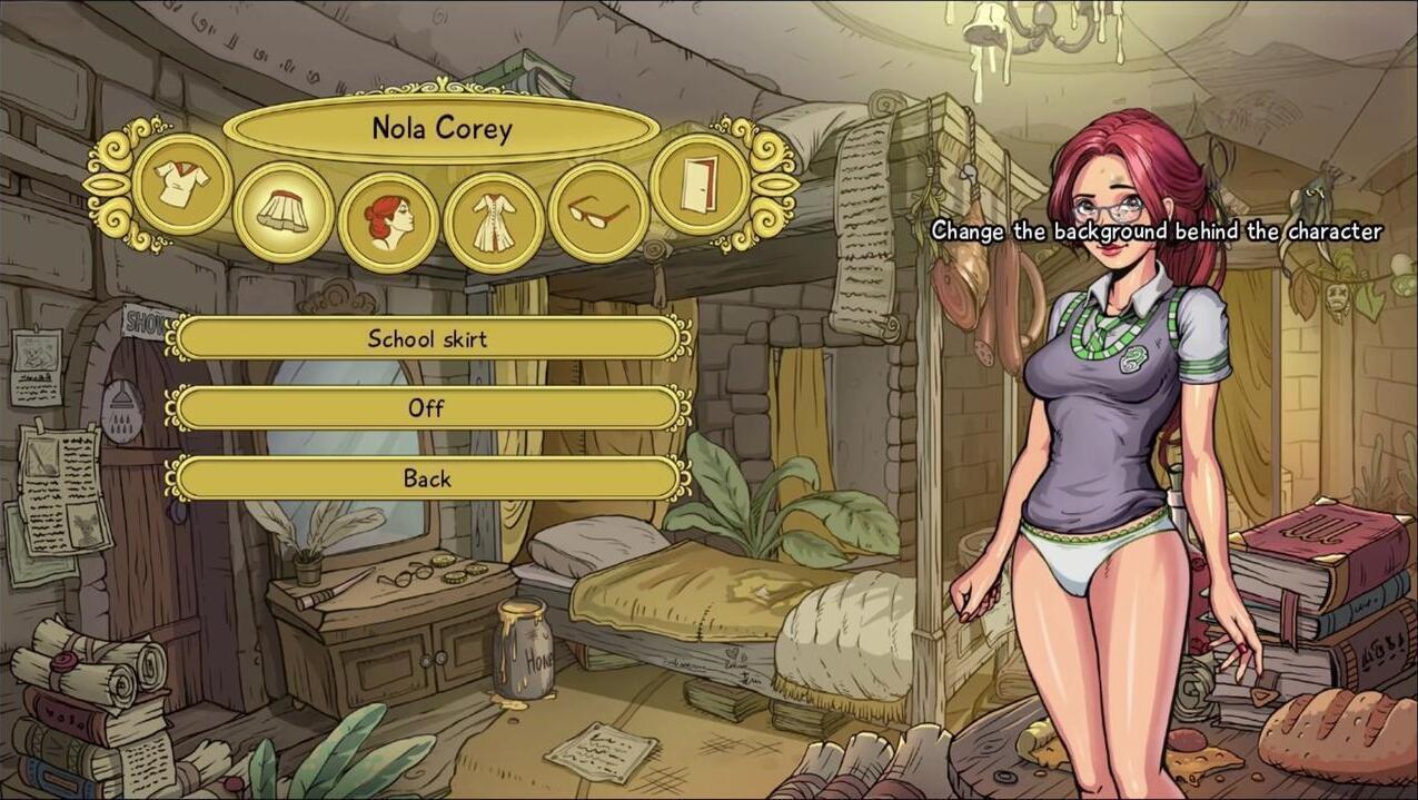 Dress video game, latin