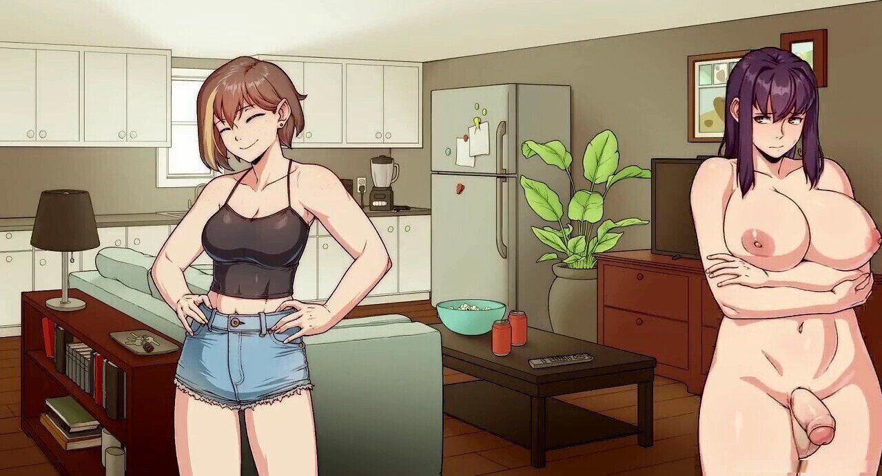 Friend gets internal creampie hentai with shemale