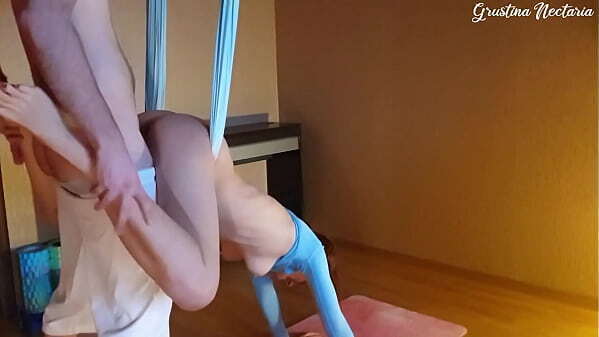 Fucked yoga instructor hammok