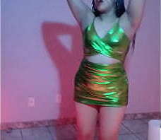 Mi puta Ally bailando bien maniacota por dinero