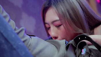 Chinese girl Siyu sucking dick getting nailed hard.