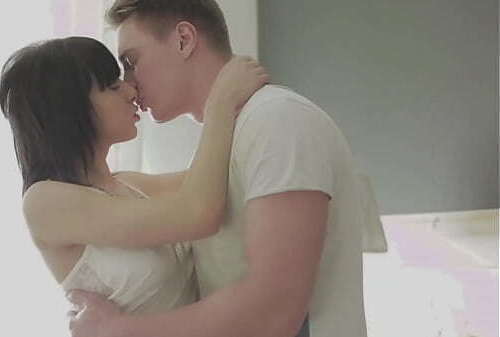 Curly Haired Teen Gets Good Doggystyle Fuck From Hung Stud