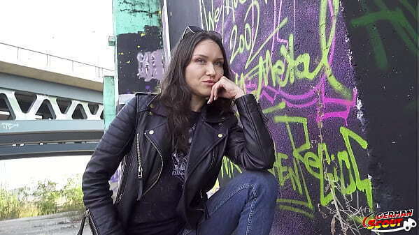 GERMAN SCOUT Casting small dirty MILF Cougar Kristina Grace