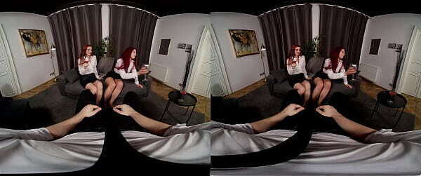 Feisty Redheads Altanta Moreno Lina Strip