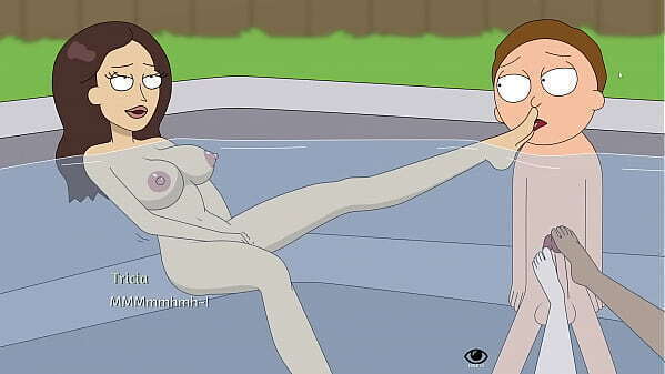 rick morty back home foot fetish