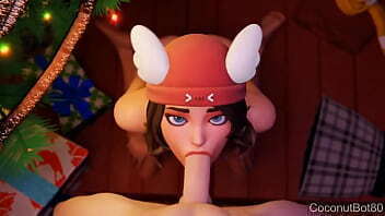 Fortnite Skye Christmas Blowjob