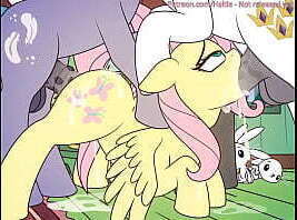 fluttershy being dominated orgy good girl haltie(patreon)