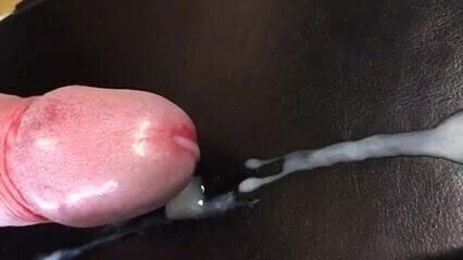 Slow motion cumshot
