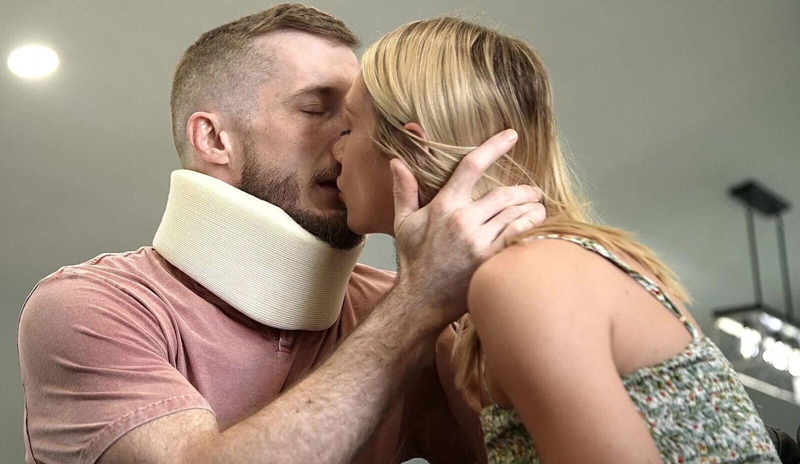 Slender blonde Payton Avery masturbates before getting fucked