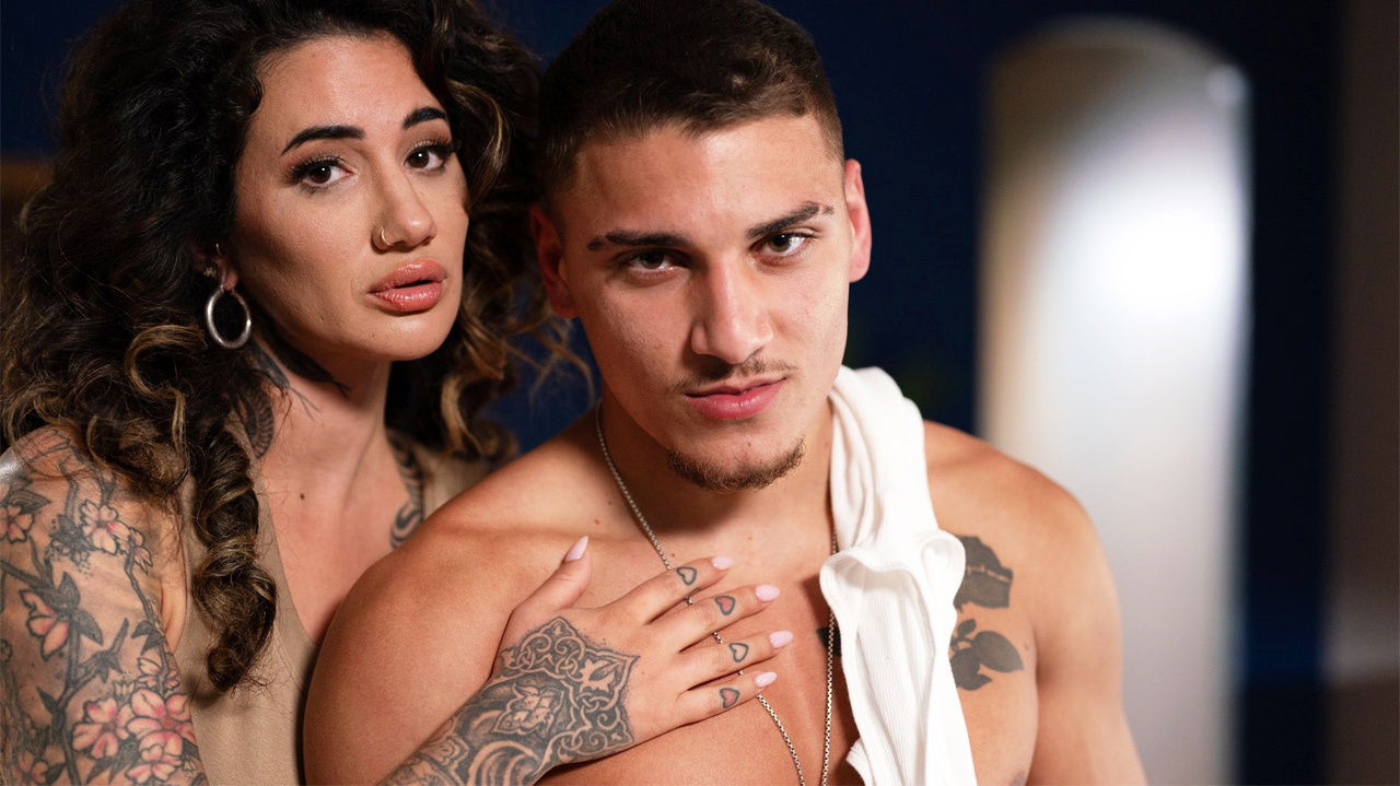 Cunning godson pounds boobed