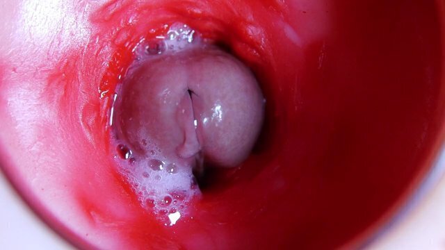 huge inside hole spews liquid will soon fill with milk