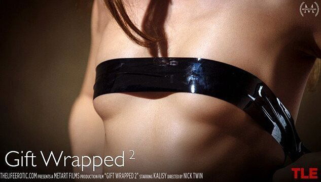 Watch covered black tape masturbates wild orgasm