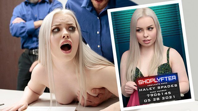 Stealing Gets Screwed: Haley Spades' Humiliating Strip Search Blowjob
