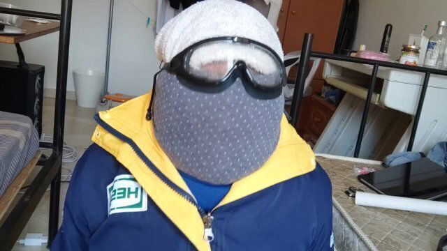 Breath Control Full Encasement Orgasm