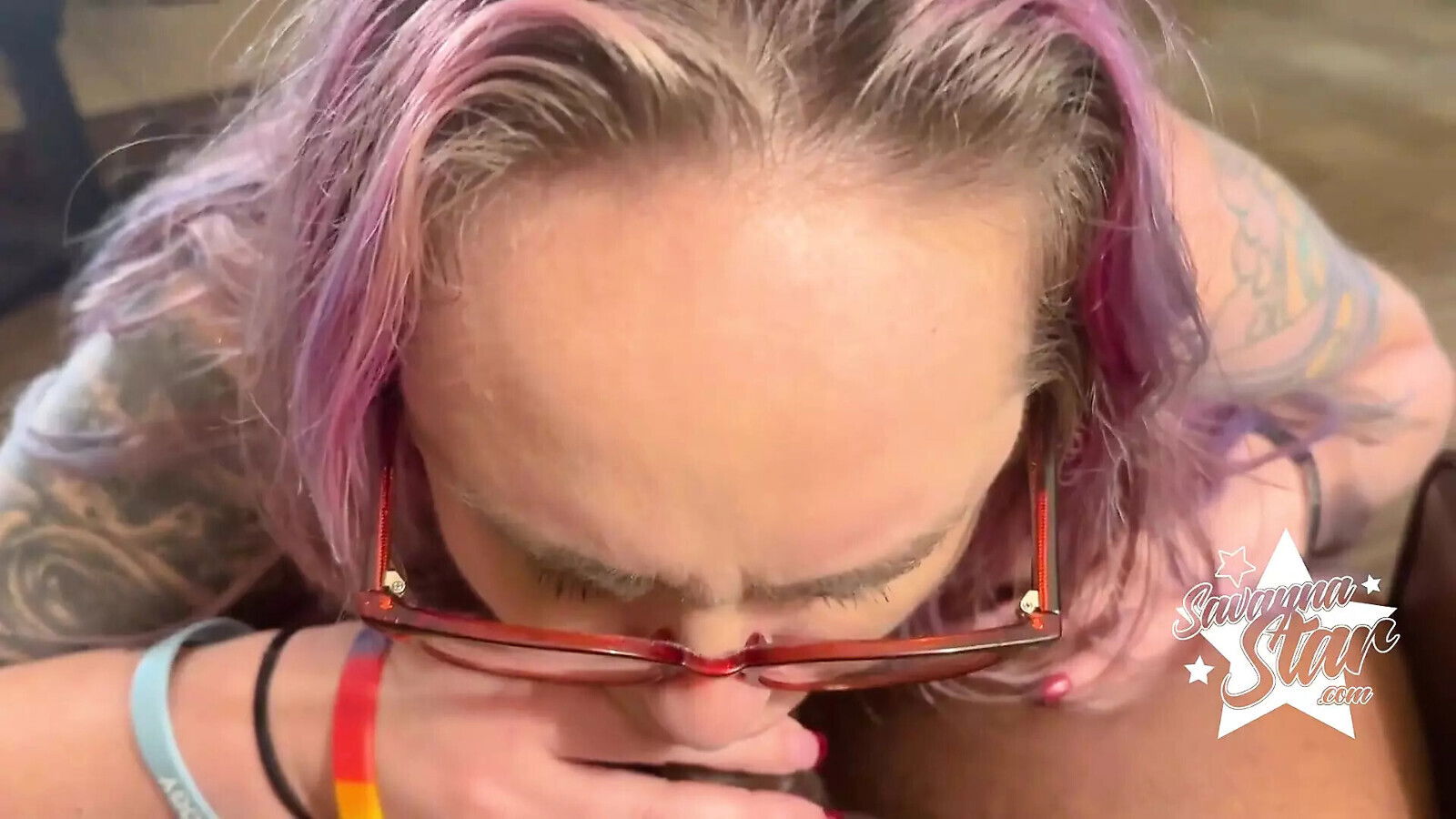 Savanna's Sloppy Blowjob Doggy Style Facial