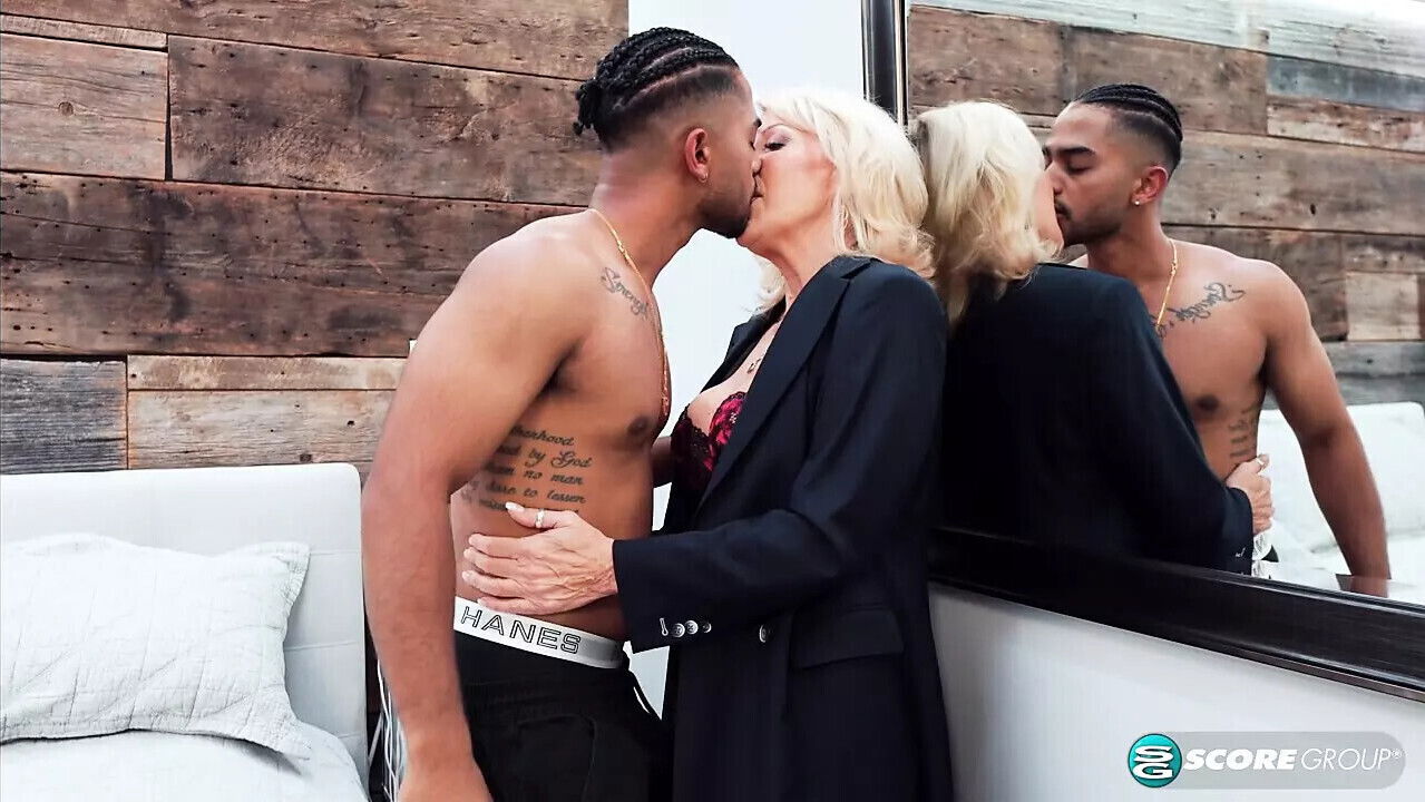 62-year-old Bianca sucks fucks big, young