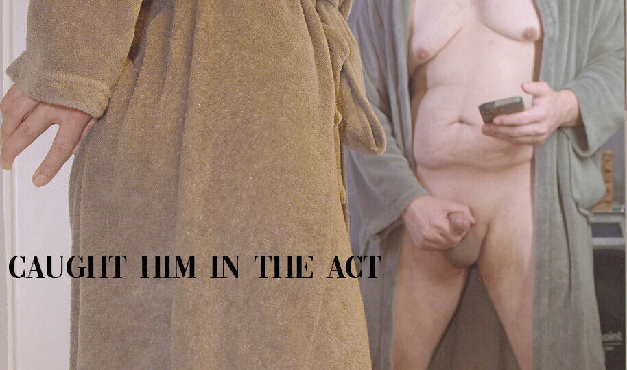 can't help involved- Caught Jerking Helped Finish quick hairy pussy!