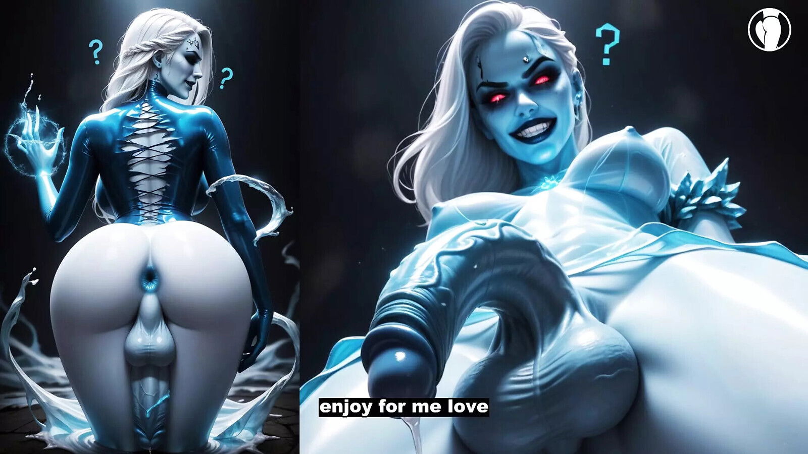 Futanari blue bunda appreciates