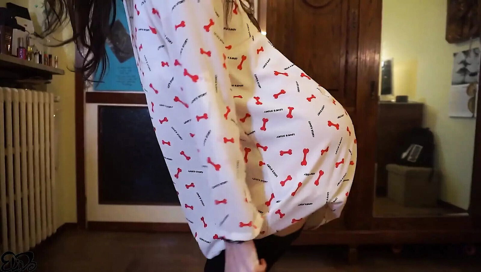 Hairy Blowjob Then Half Belly Half Inside