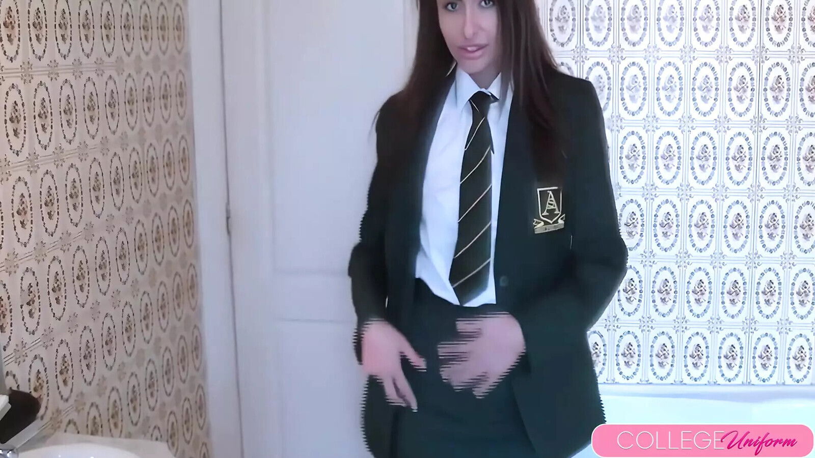 Sarah Louise's Wild Uniformed Naughty Fun!