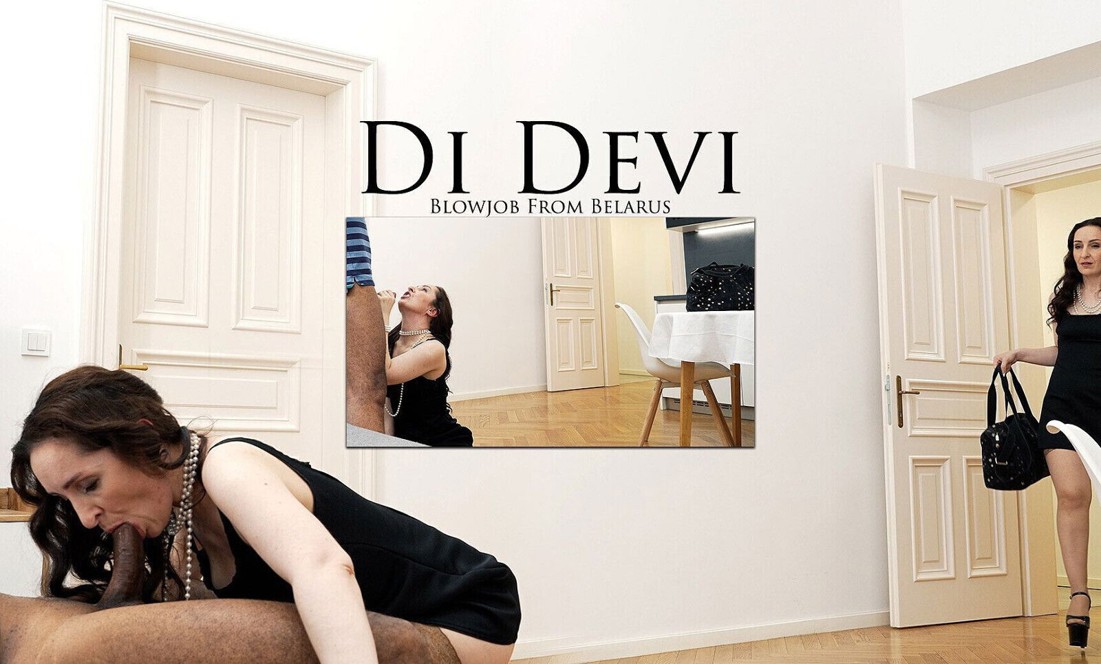 Devi Interracial Swallowing Face Fucking Blowjob