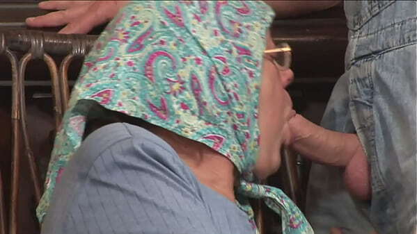 friend'_s grandma needed good fucking