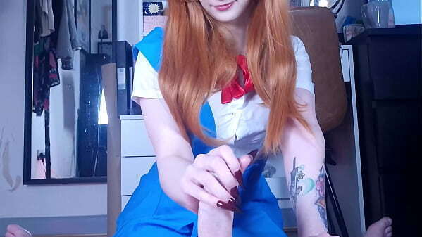 asuka dominates shinji trying kiss TRAILER