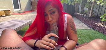 SUCKED THIS OUTSIDE CARES WHOS WATCHING